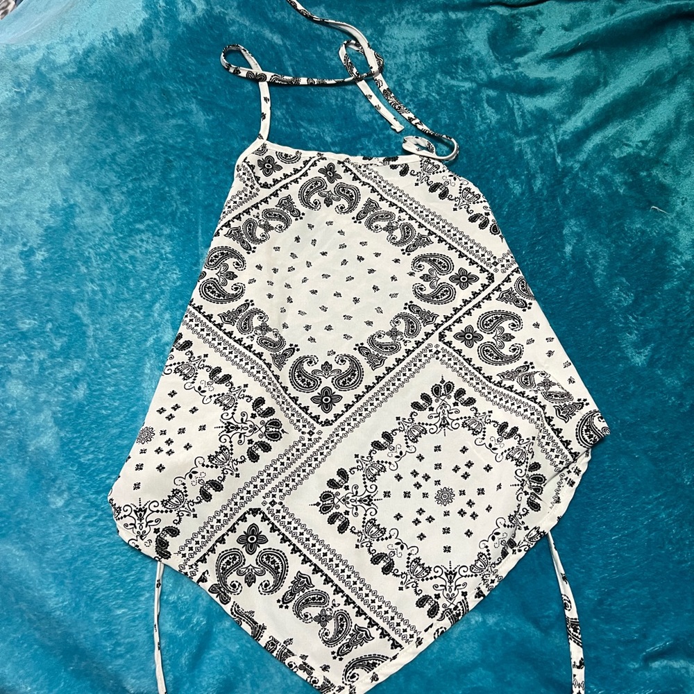Bandana Wraparound Top